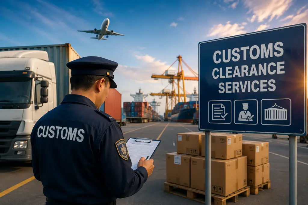 Customs Regulation Services in Pakistan - customs clearance officer at cargo port