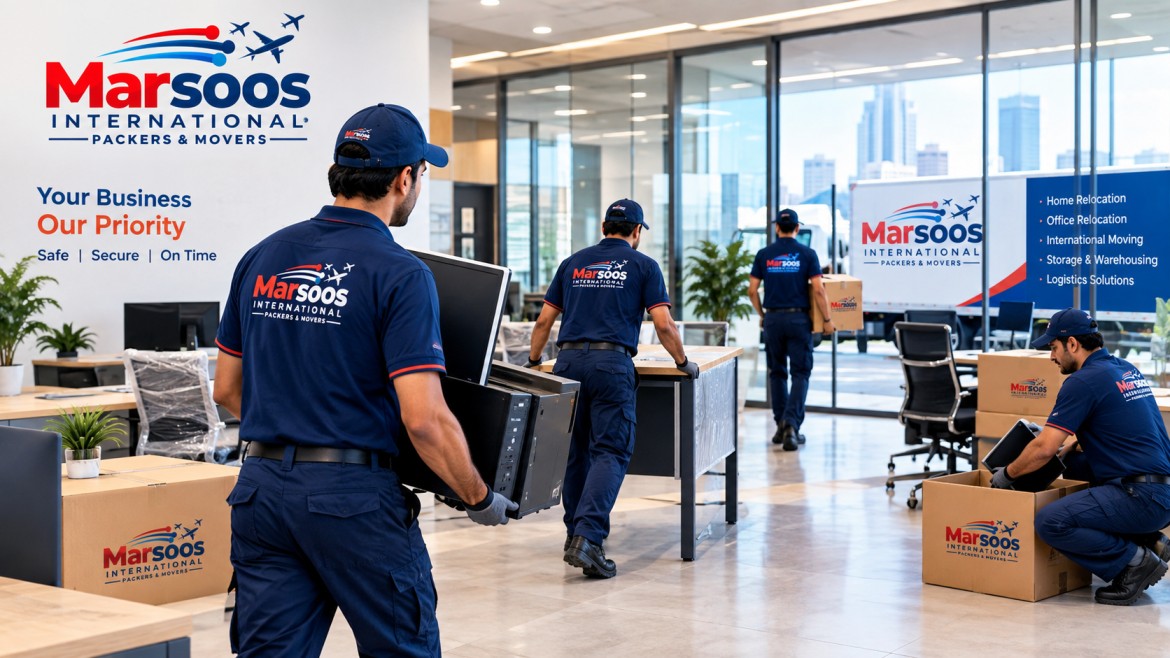 Office relocation services with professional movers