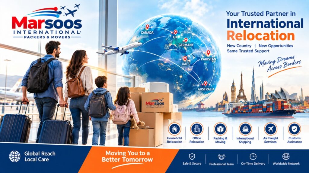 Worldwide relocation services connecting families globally